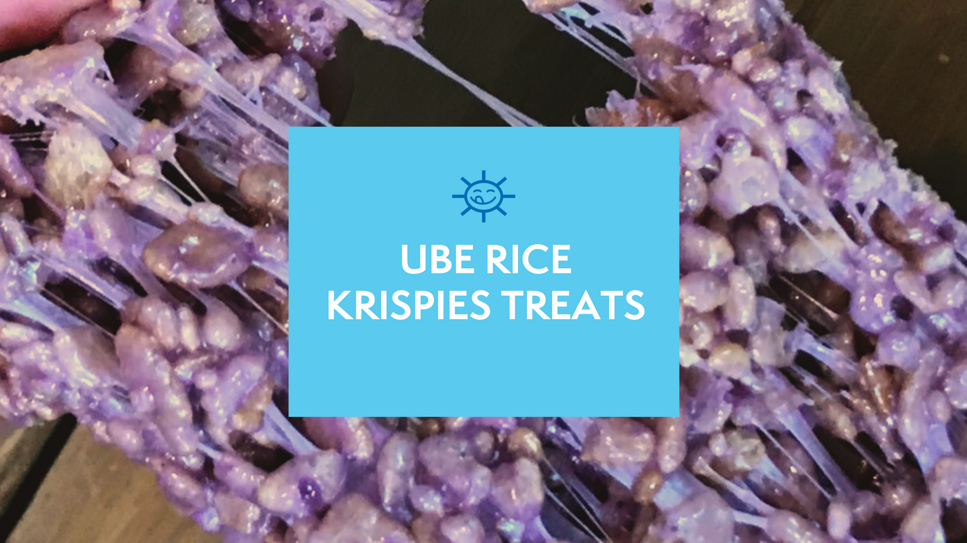 Quick and Easy Ube Rice Krispies Treats Recipe