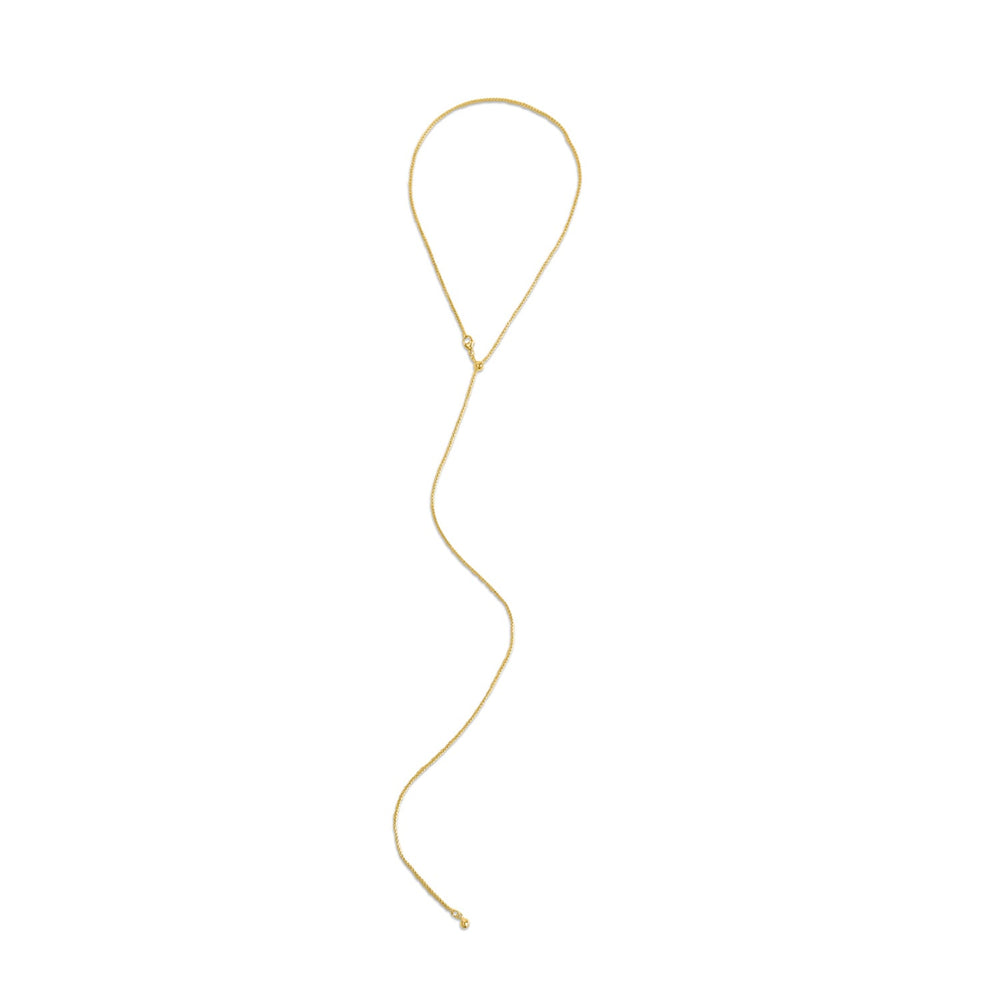 Adjustable 14K Gold-Filled Box Chain Necklace-nunchi