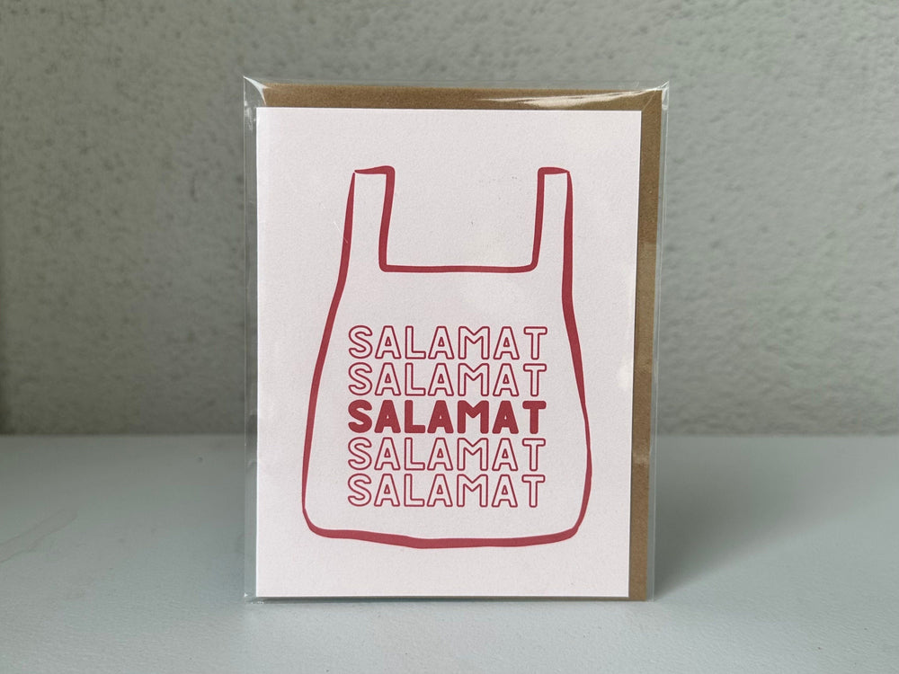 Salamat Greeting Card with Envelope