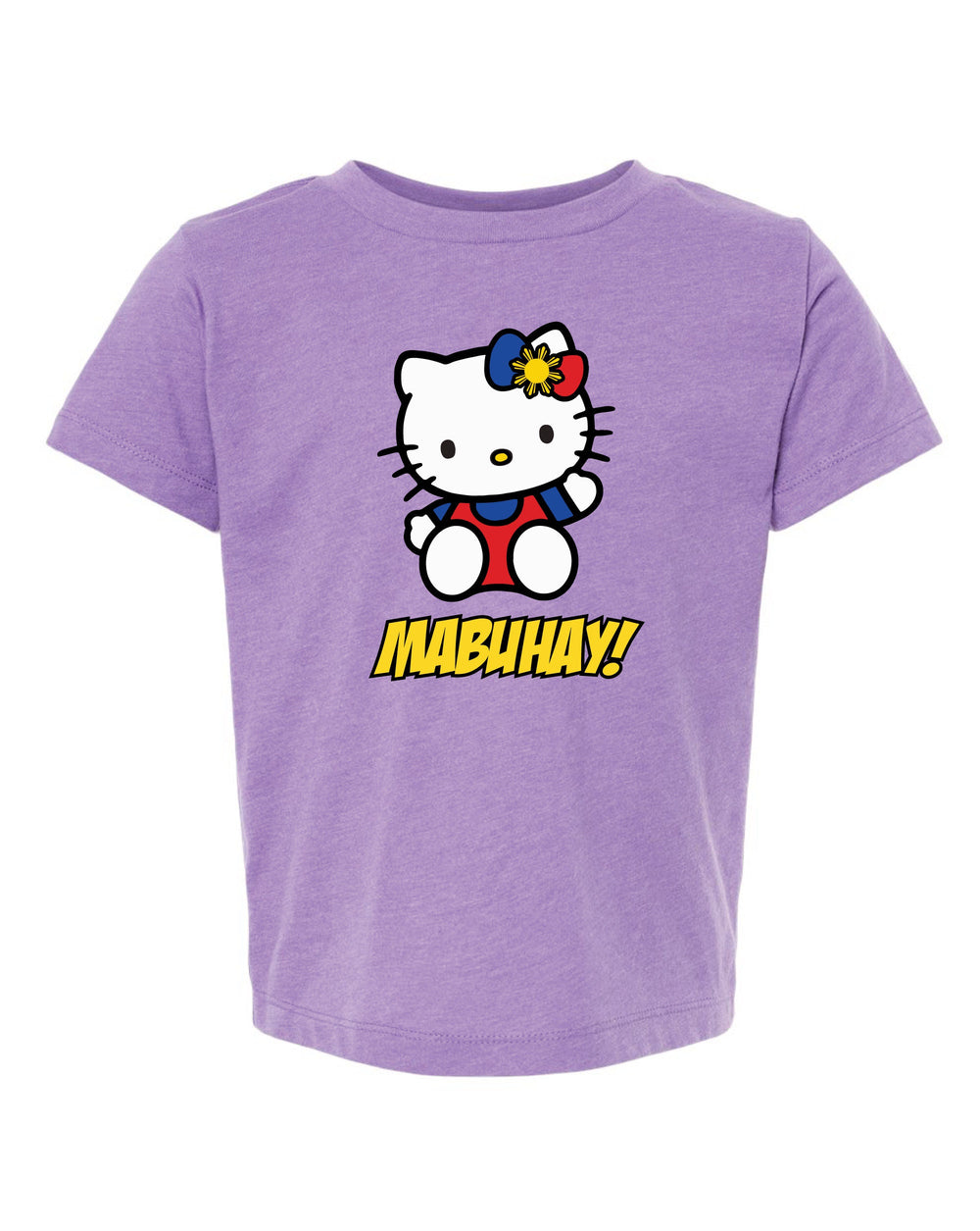 Toddler/Kids Mabuhay Hello Kitty Shirt, Kids Filipina T-Shirt,Filipina, Filipino Apparels