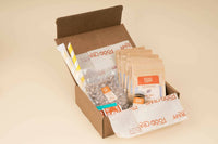 Premium Taro Bubble Tea Kit | DIY Boba Milk Tea Kit | 5 Servings I With Tapioca Pearls and Brown Sugar