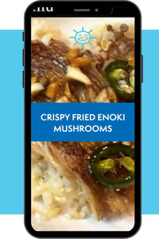 Crispy Fried Enoki Mushrooms Recipe