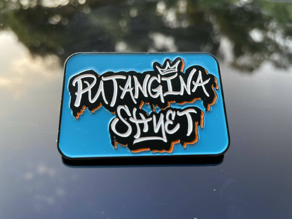 90's Style Putangina Shyet Filipino Tagalog Slang Enamel Pin