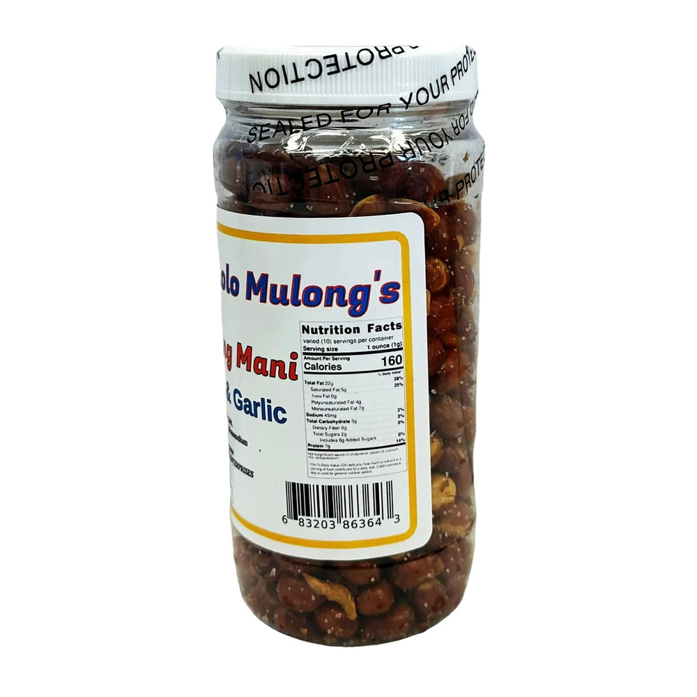 Lolo Mulong's Adobong Mani - Peanut & Garlic