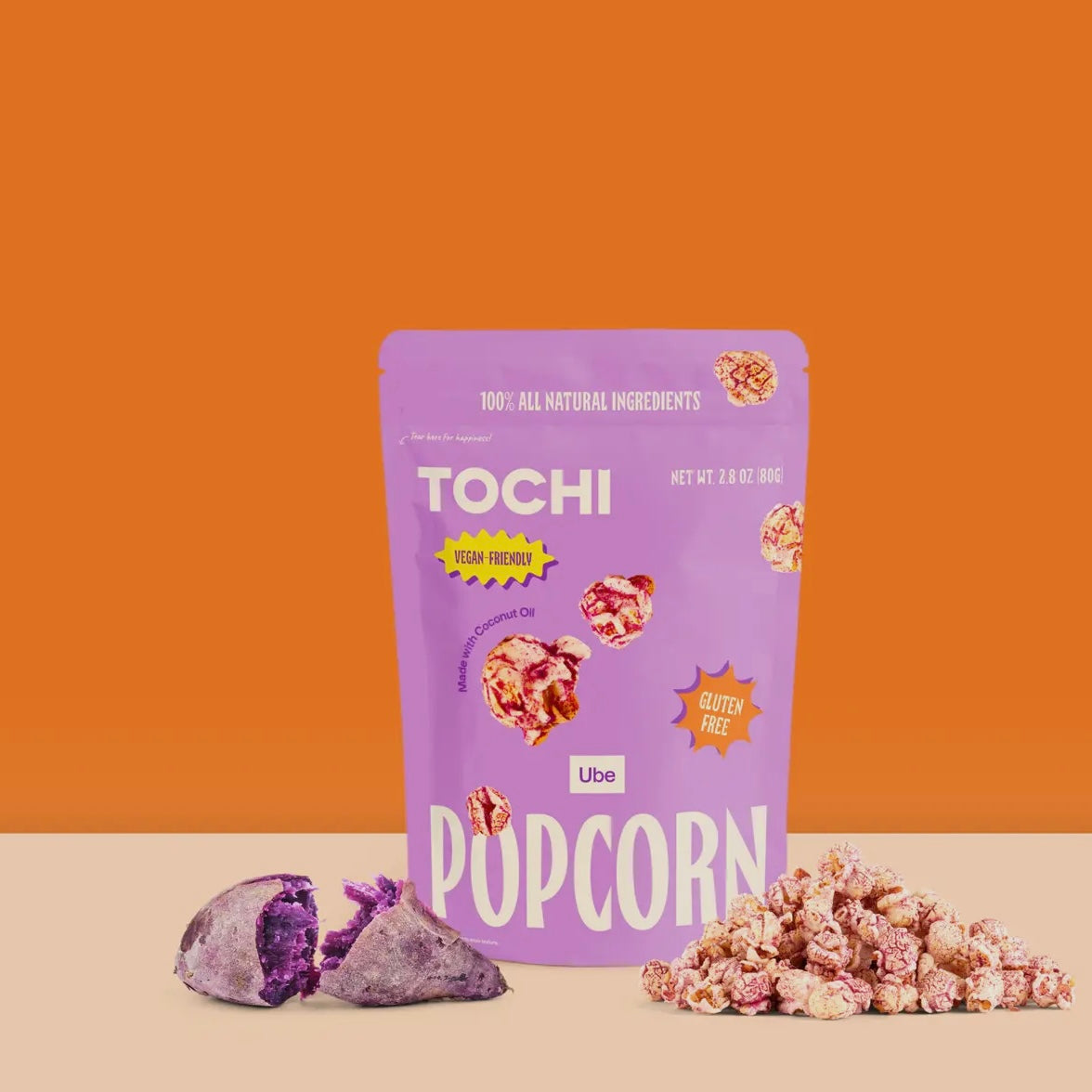 Tochi Snacks Ube Popcorn