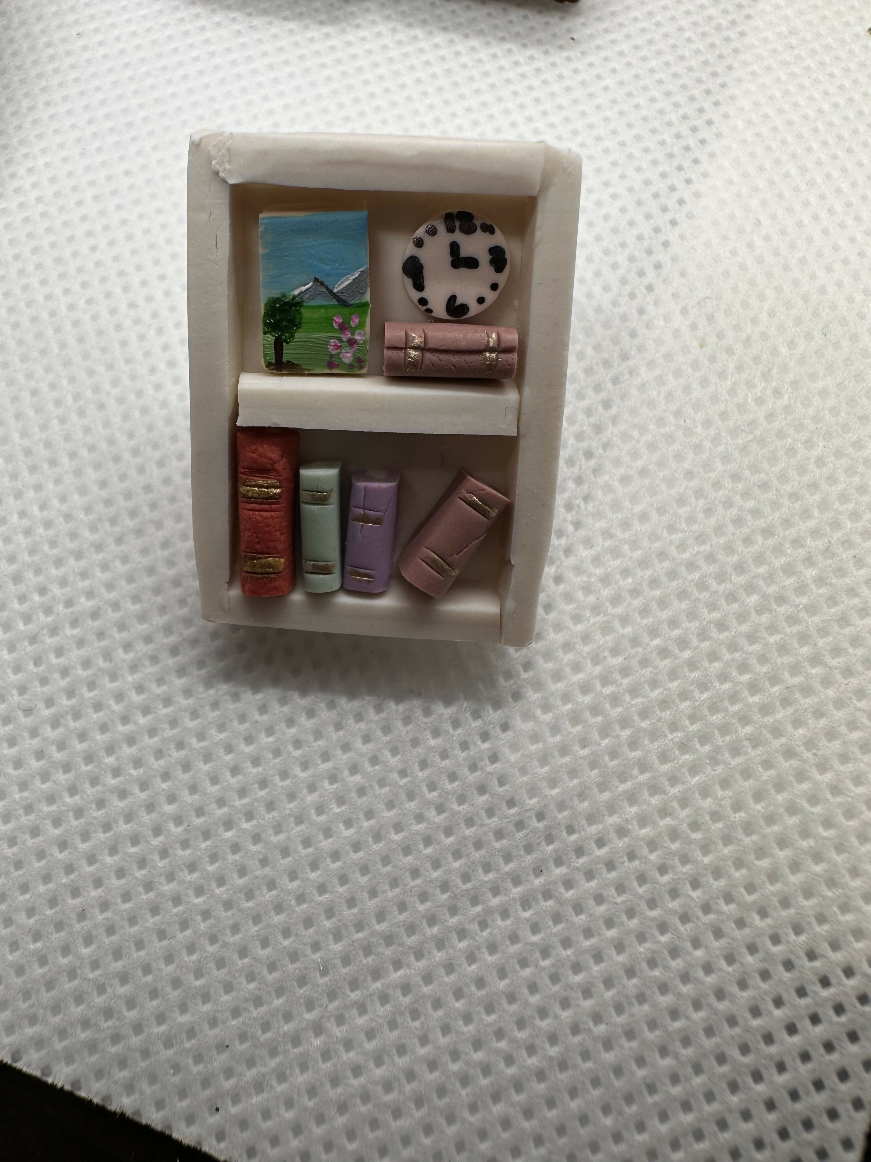 Handmade Bookcase Pin