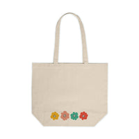 Flower Canvas Tote