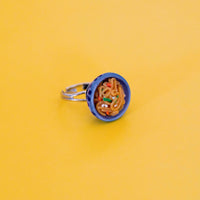 Pancit Canton (Blue Porcelain) by handmade by pmaccay