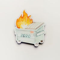 2020 Dumpster Fire Magnet