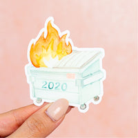 2020 Dumpster Fire Sticker