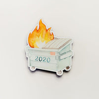 2020 Dumpster Fire Sticker
