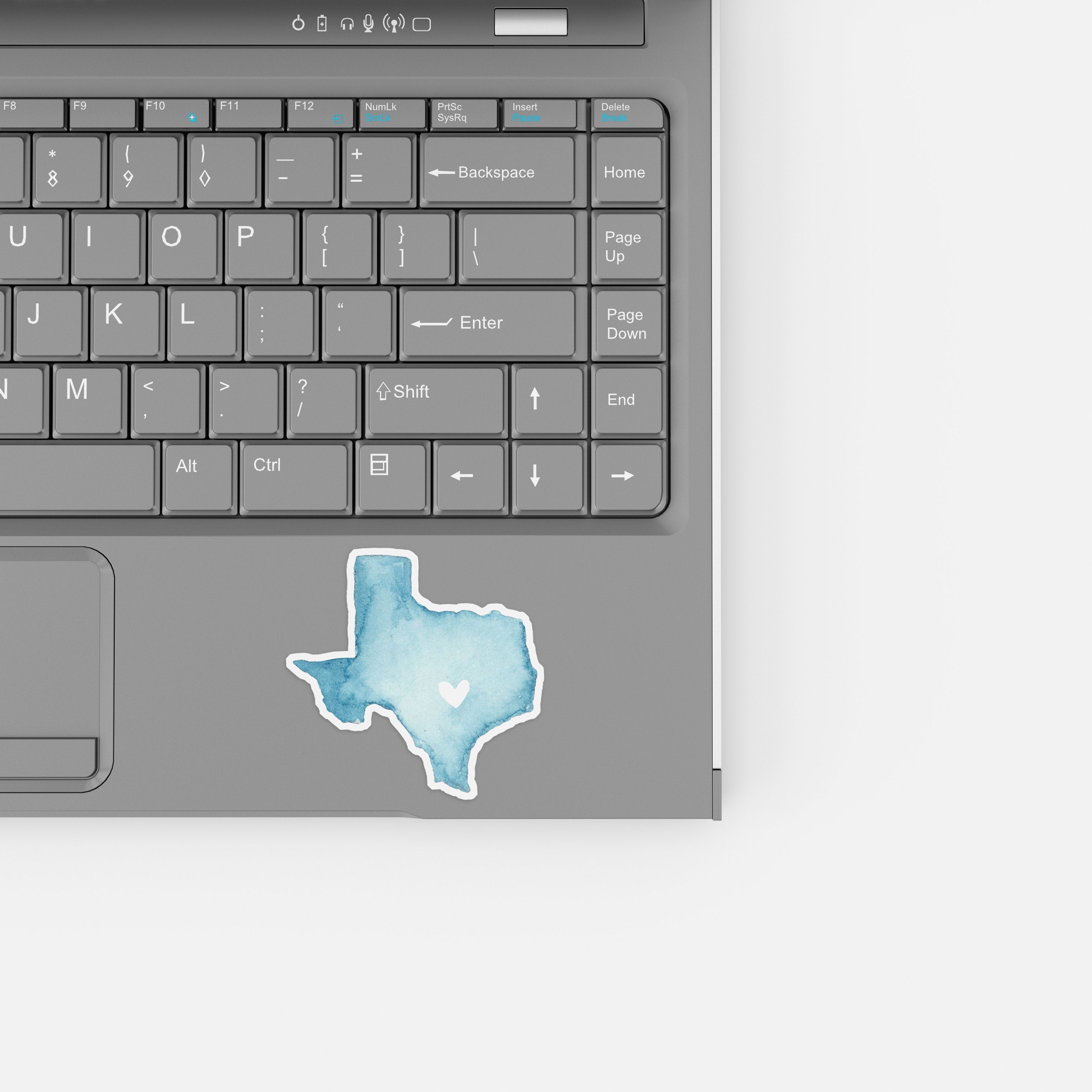 Austin Texas Map Sticker