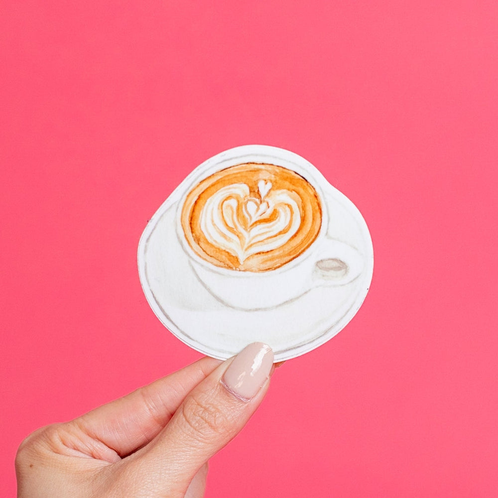 Coffee Latte Sticker