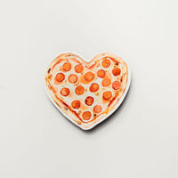 Heart Shaped Pizza Magnet