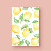 Lemon Pattern Card