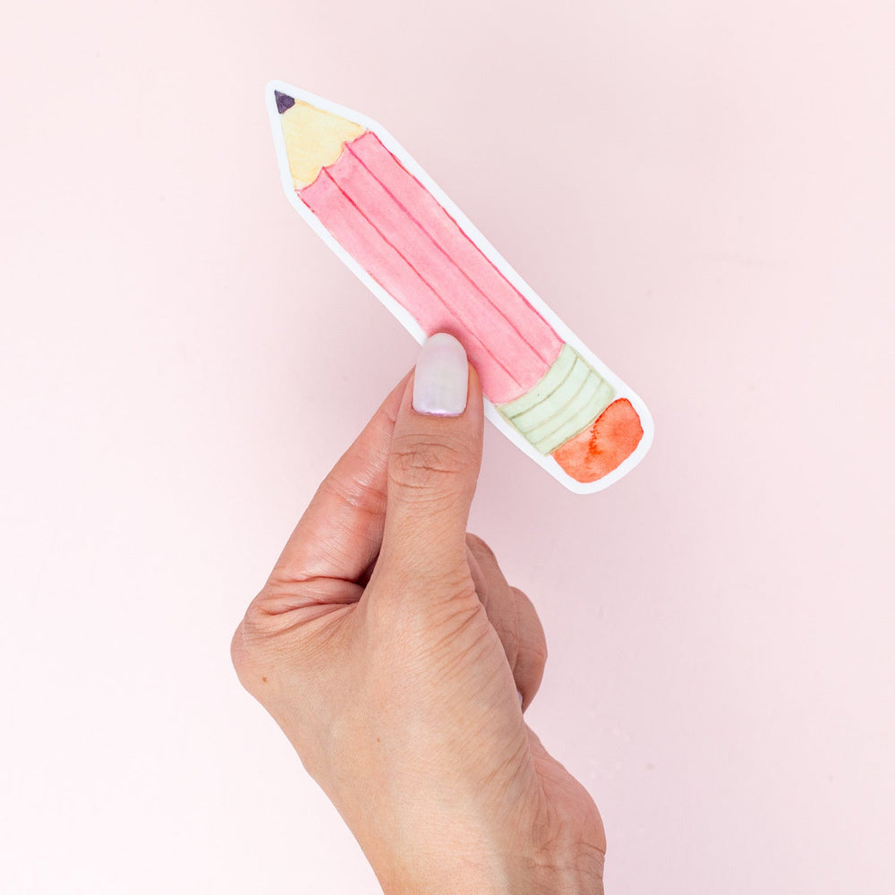 Pencil Magnet - Pink