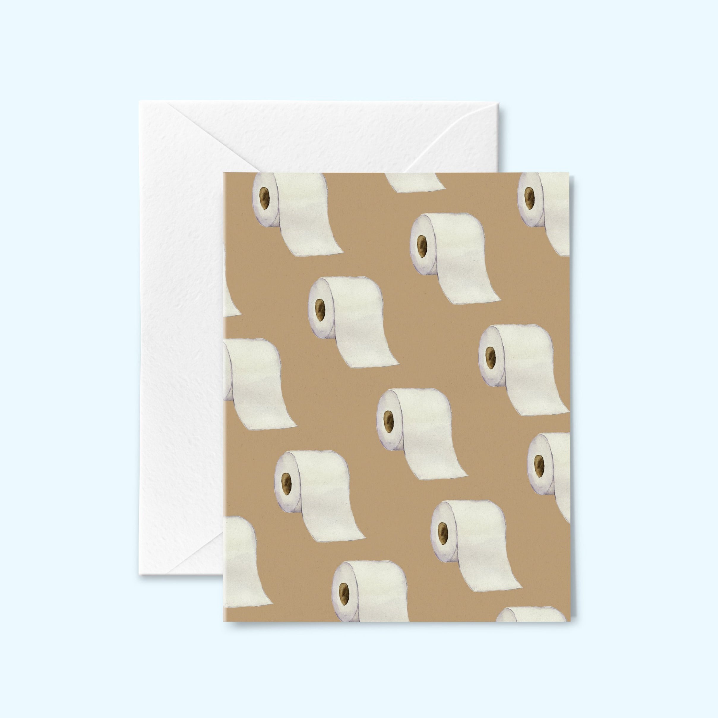 Quarantine Toilet Paper Greeting Card