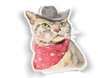 Texas Sticker, Cowboy Sticker, Texas Decal, Texas Vinyl Stickers, Texas Laptop Sticker,  Funny Cat Sticker, Funny Texas, Texas Humor,