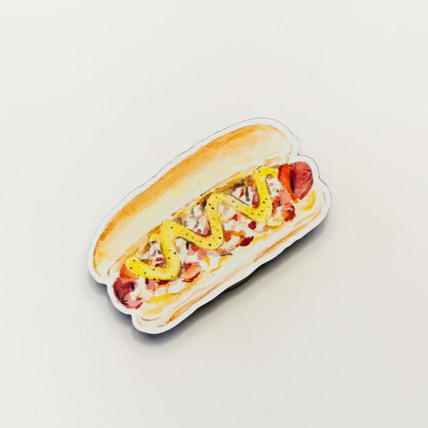 Woman Owned York Hot Dog Sticker