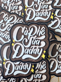 Ca Phe Sua Daddy 3" Waterproof Vinyl Sticker for Water Bottles, Laptops, Phones & More **FREE USA SHIPPING**