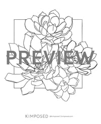 Plant Coloring Pages Download - Just Print & Color