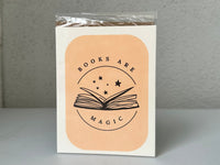 Books are Magic Just Like You Bookish Greeting Card with Envelope