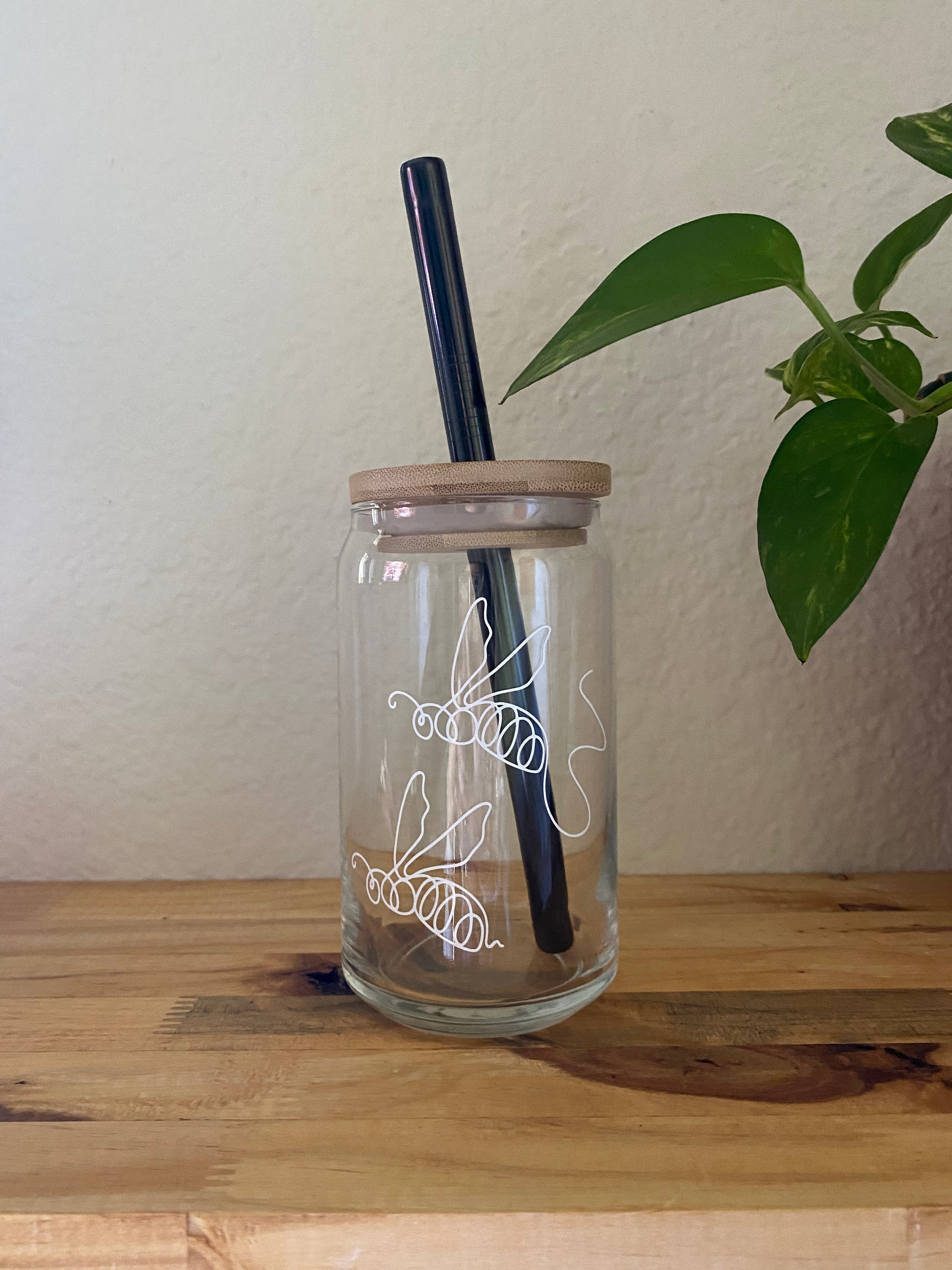 Black Straw Boba Large Stainless Steel
