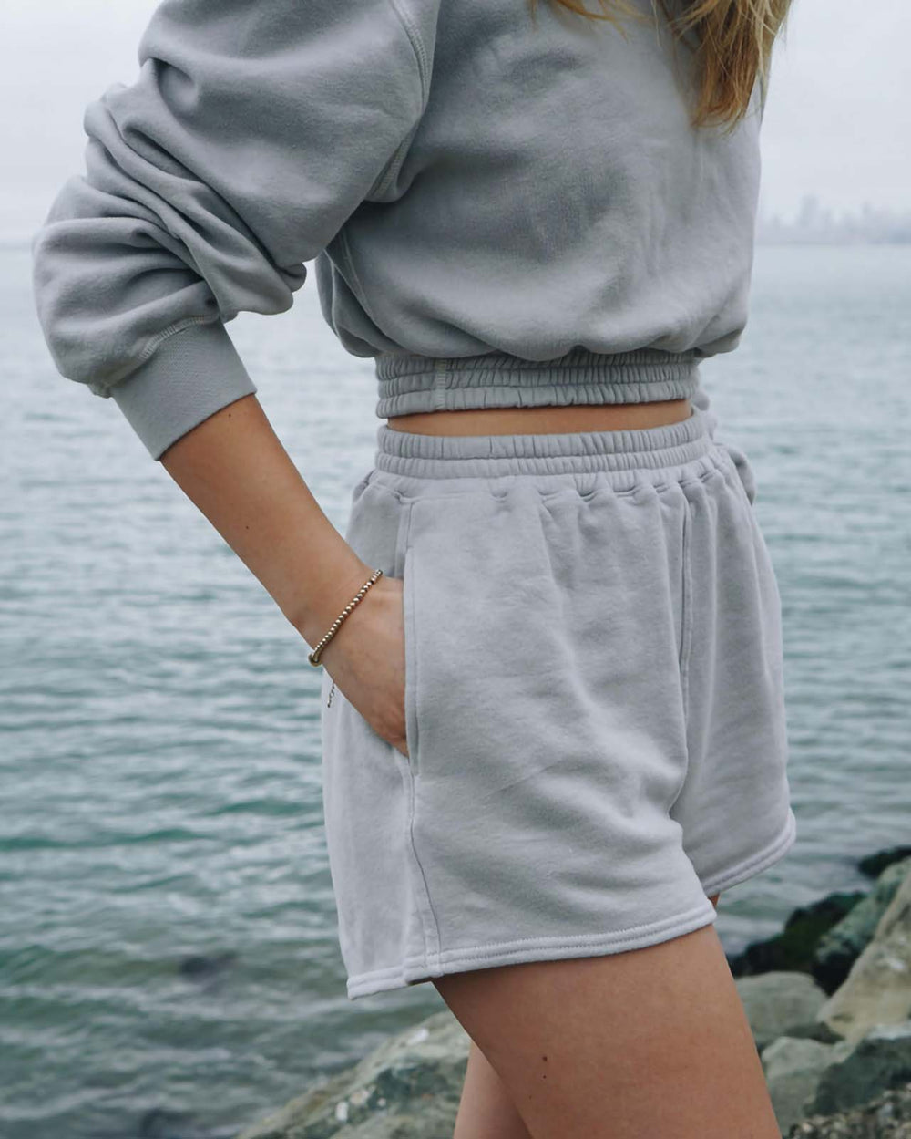 XS / Fog Grey Sweat Shorts