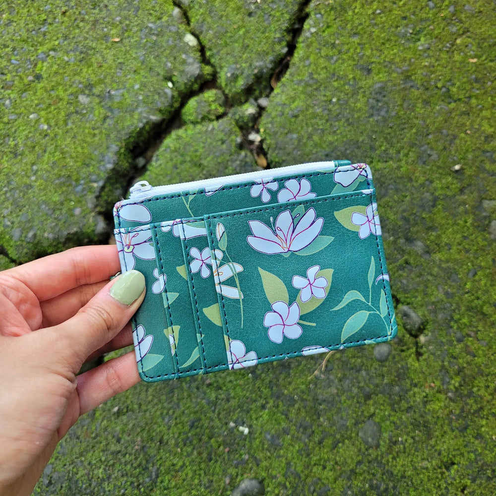 Green Sampaguita Flower Card Holder
