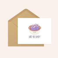 Ube-be Baby Greeting Card