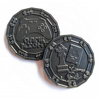 Game Night Decision Coin - 1.5" Double Sided Metal Coin