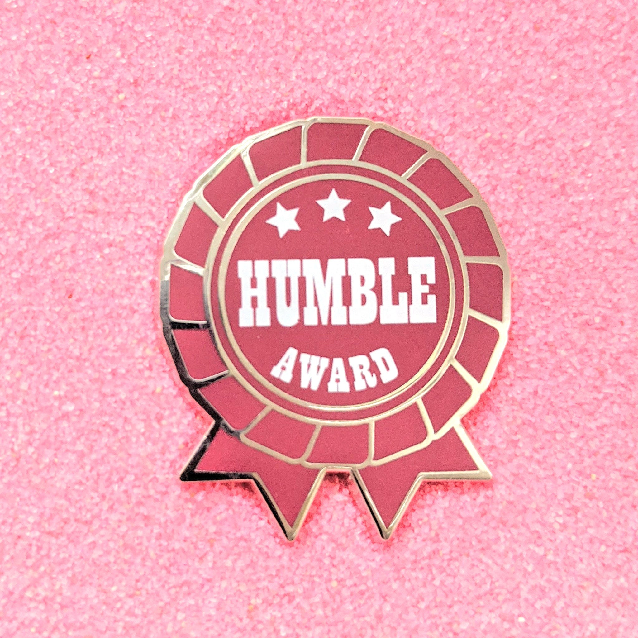 Humble Award - 1.5" Enamel Pin Lapel Metal Badge