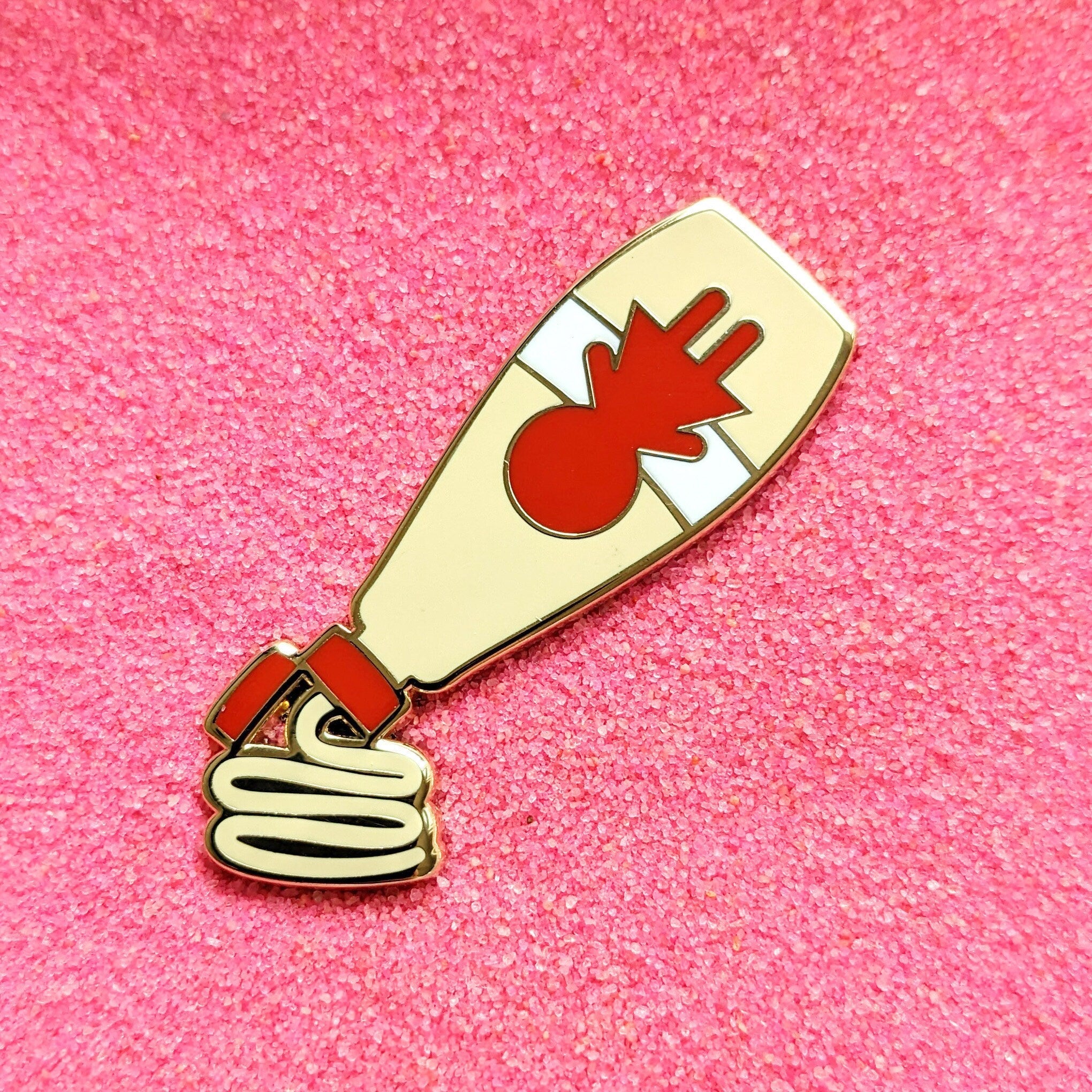 Japanese Mayonnaise Mayo - 1.5" Enamel Pin Lapel Metal Badge