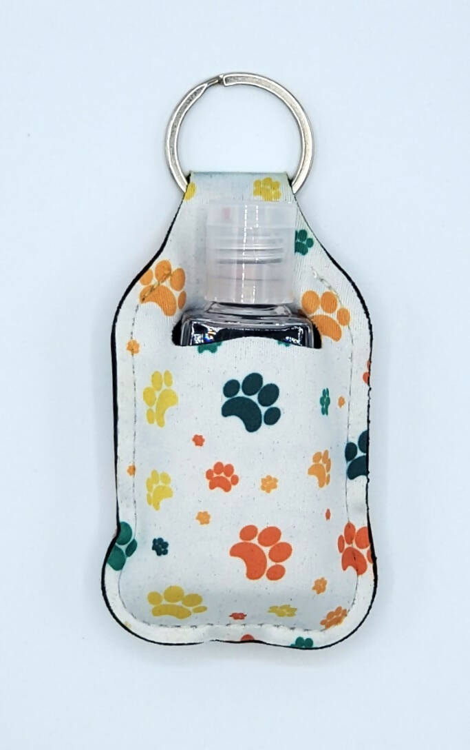 Paws Colorful Hand Sanitizer Holder