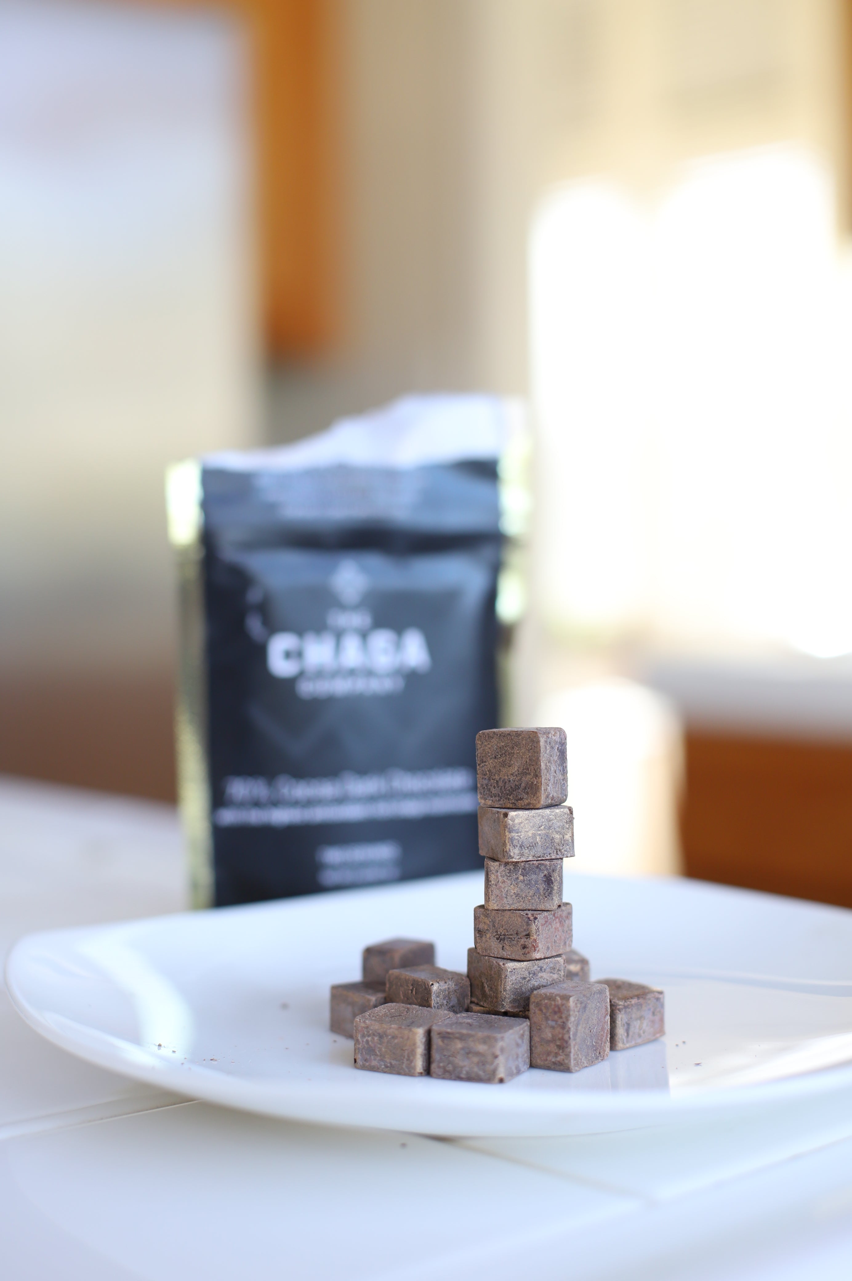 3 Pack - 70% Dark Chocolate Chaga Ingots