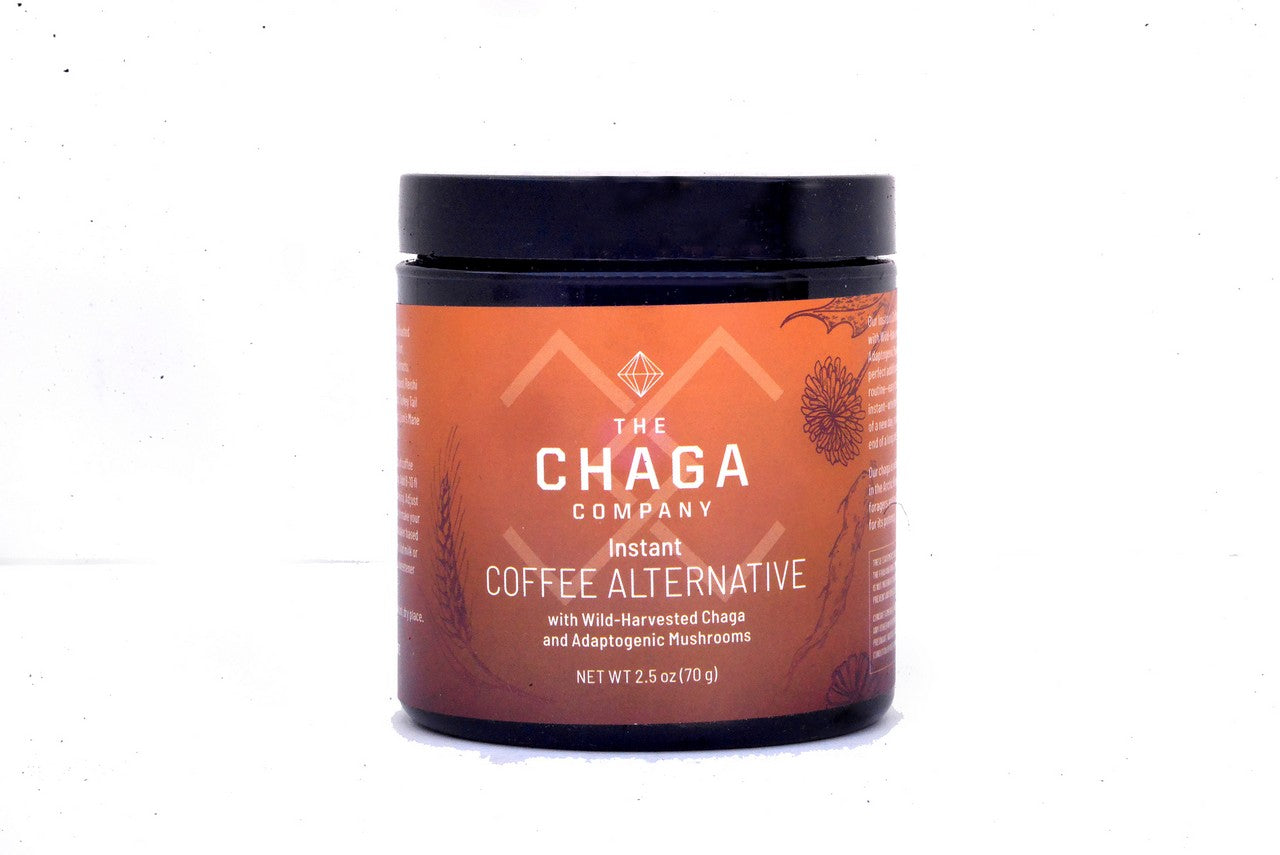 Instant Coffee Alternative with Chaga and Adaptogenic Mushrooms