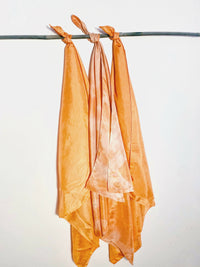 Naturally Dyed Silk Scarf