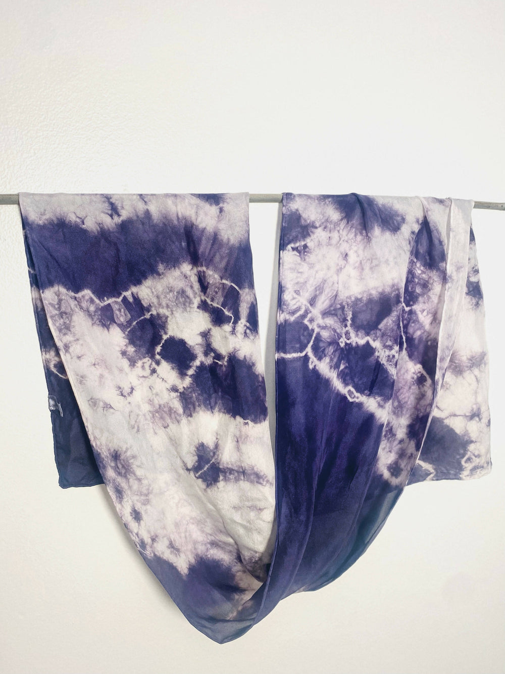 UbeXMacapuno Naturally Dyed Silk Scarf