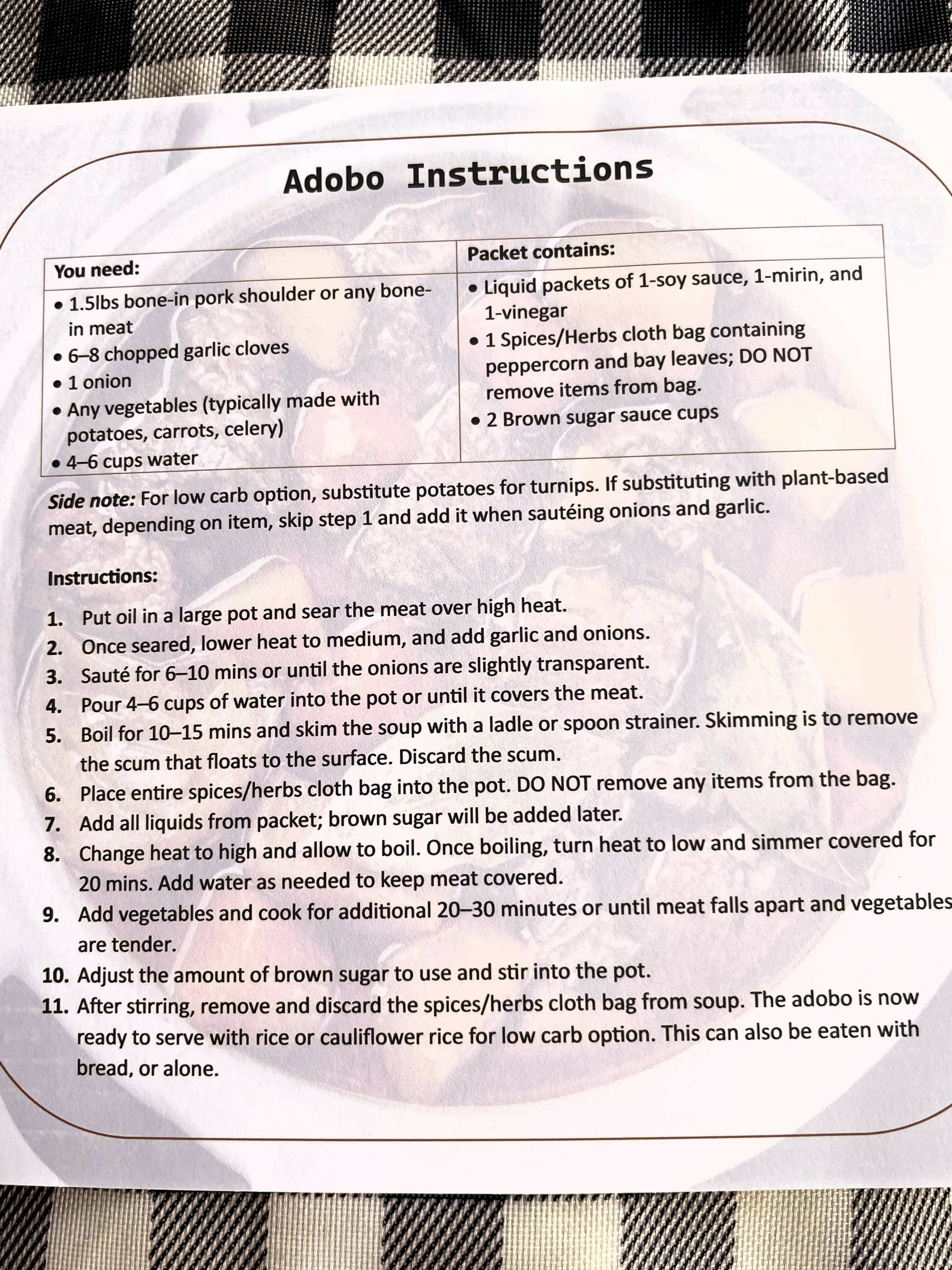 Auntie Kat's Adobo Seasoning Kit