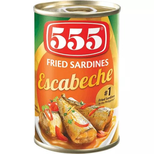 555 Fried Sardines Escabeche (Sweet and Sour with Ginger)