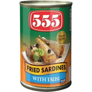 555 Fried Sardines with Black Beans (Tausi)