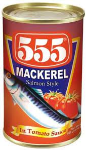 555 Mackerel in Tomato Sauce