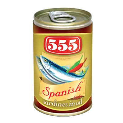 555 Spanish Style Sardines in Oil