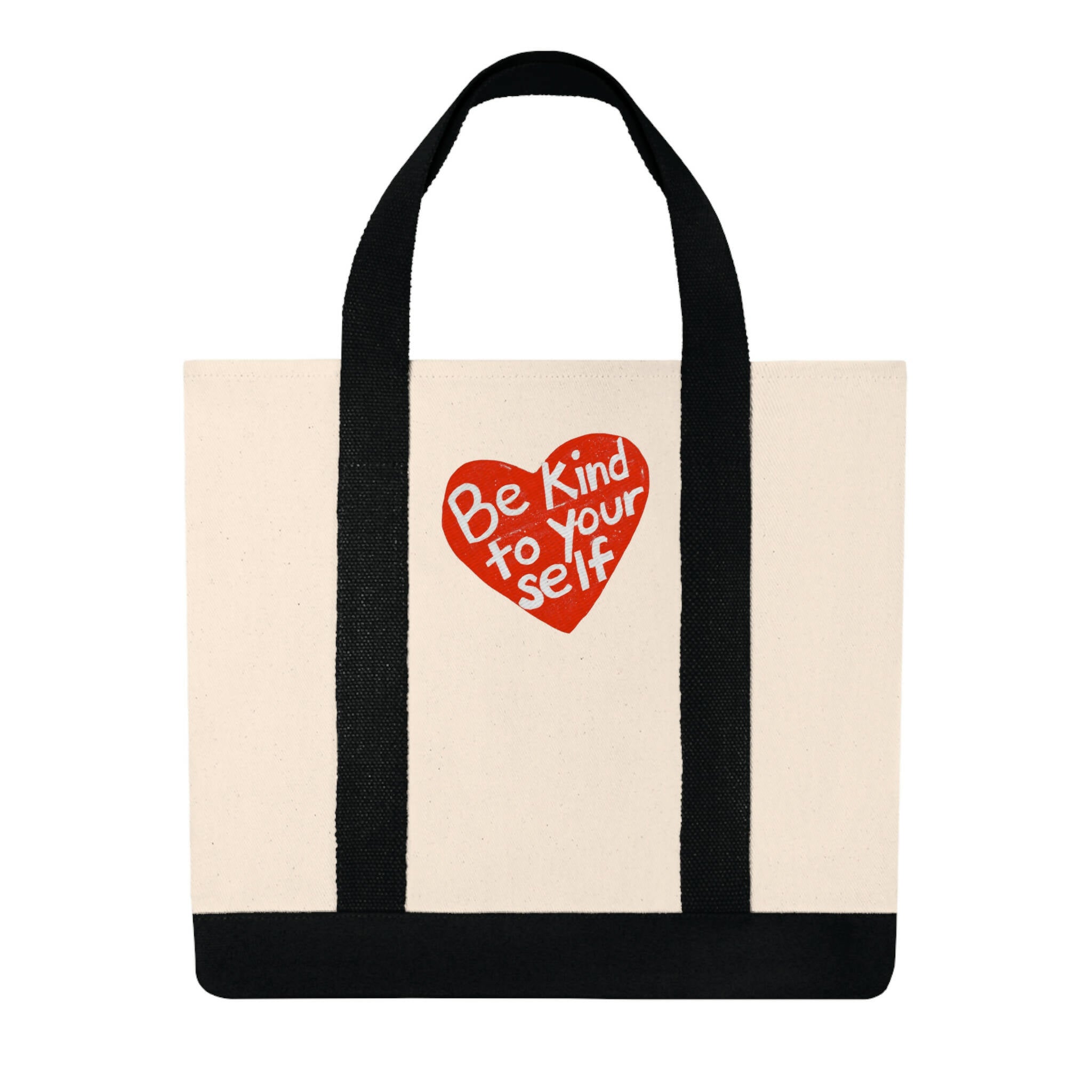 Be Kind Embroidered Canvas Tote