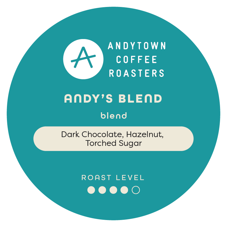 Single-Serve Pour Over Pouches - Andytown Med-Dark Roast