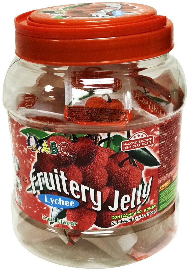 ABC Fruitery Jelly - Lychee Flavor