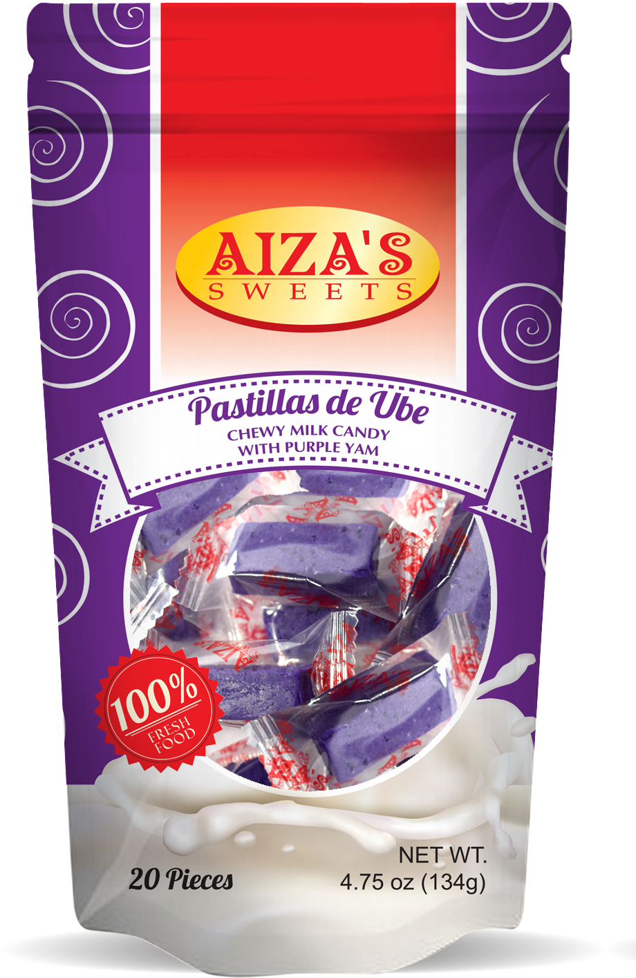 Aiza's Sweets Pastillas de Ube