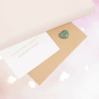 Green Aventurine Heart Crystal