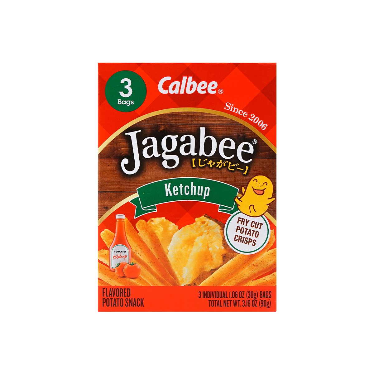 Calbee Jagabee Ketchup Flavor