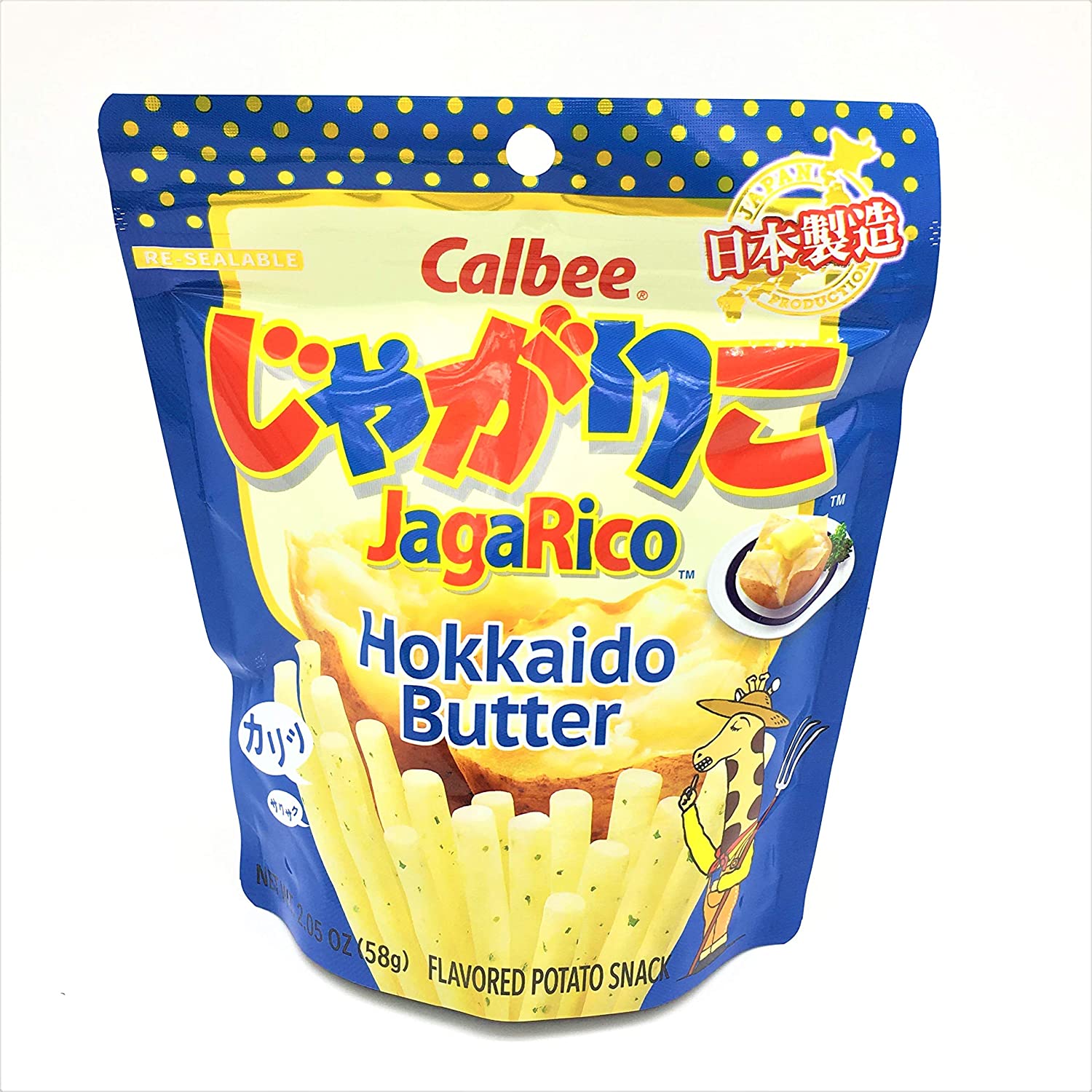 Calbee Jagarico Potato Sticks Hokkaido Butter